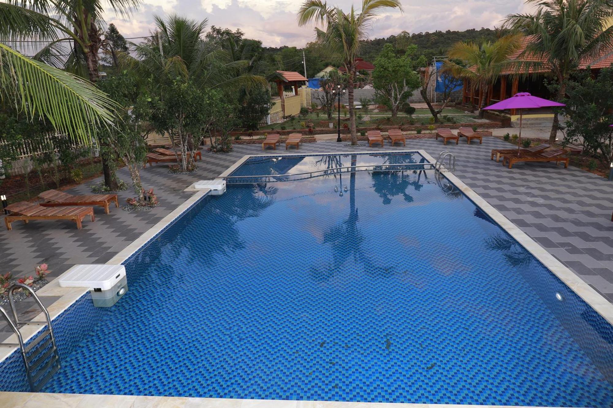 Апартаменты Phu Quoc Pomelo Garden Экстерьер фото